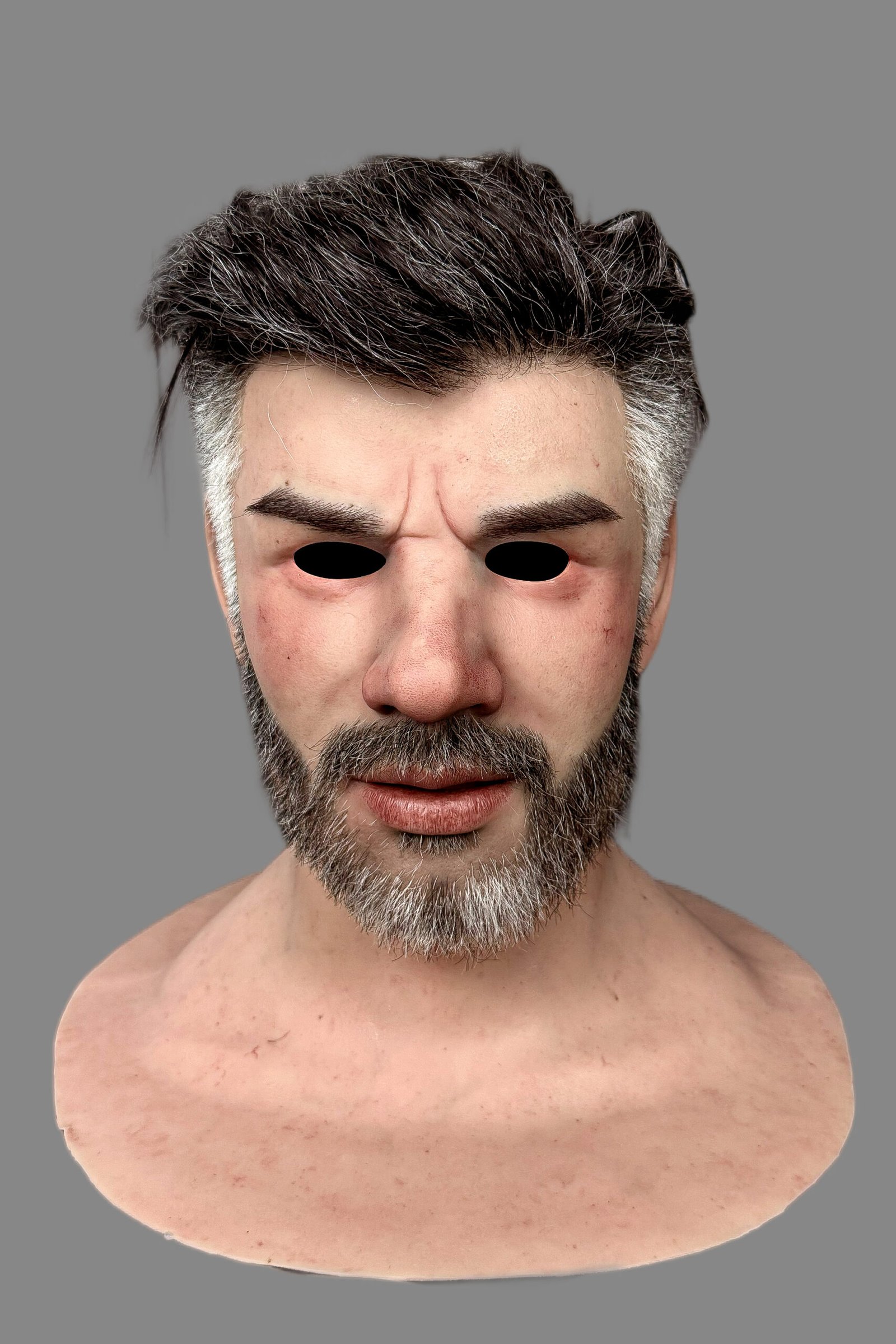 Jiamusi Realistic Silicone Mask – Full Head Male Cosplay