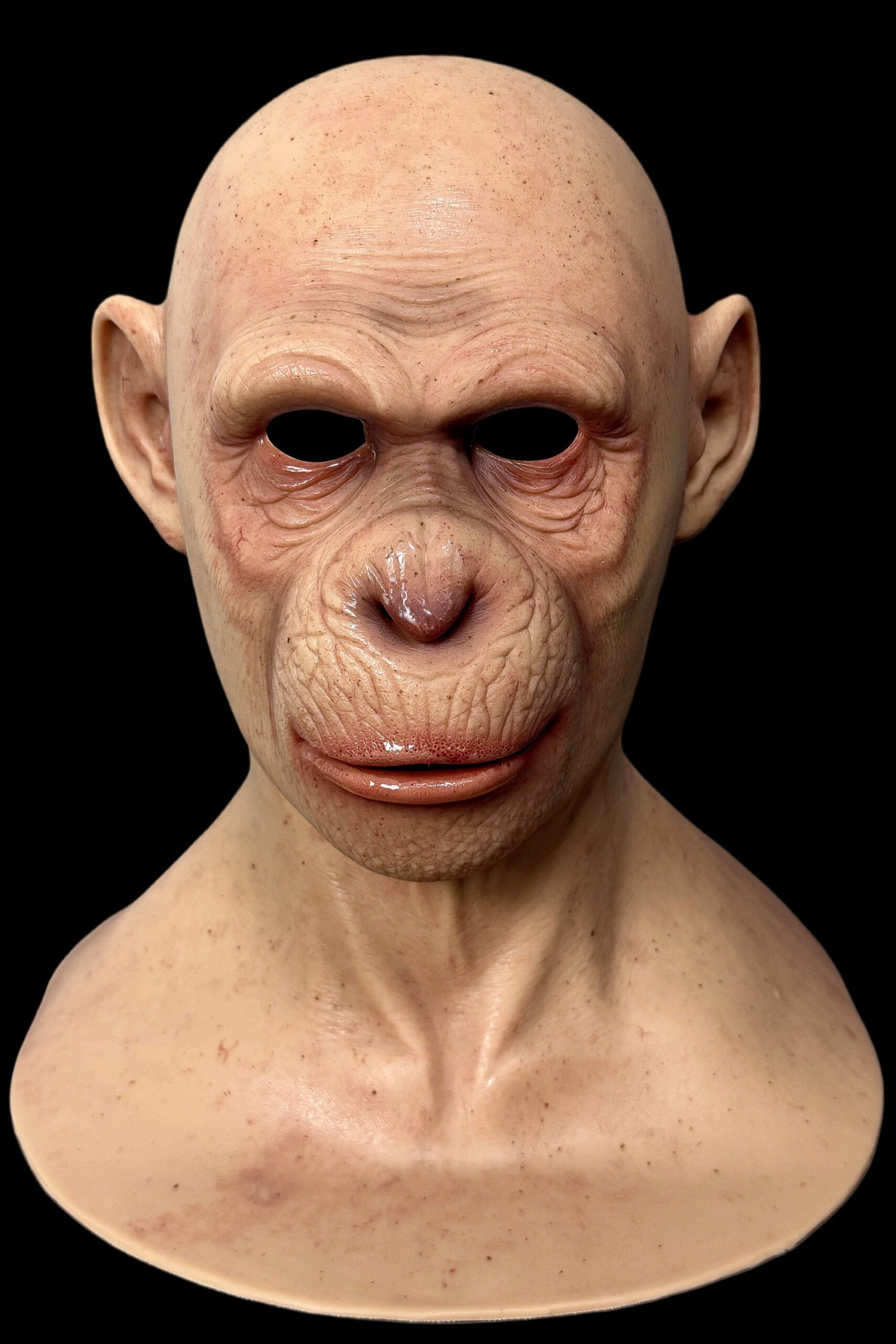Human-Monkey Hybrid Silicone Mask – Cosplay & FX