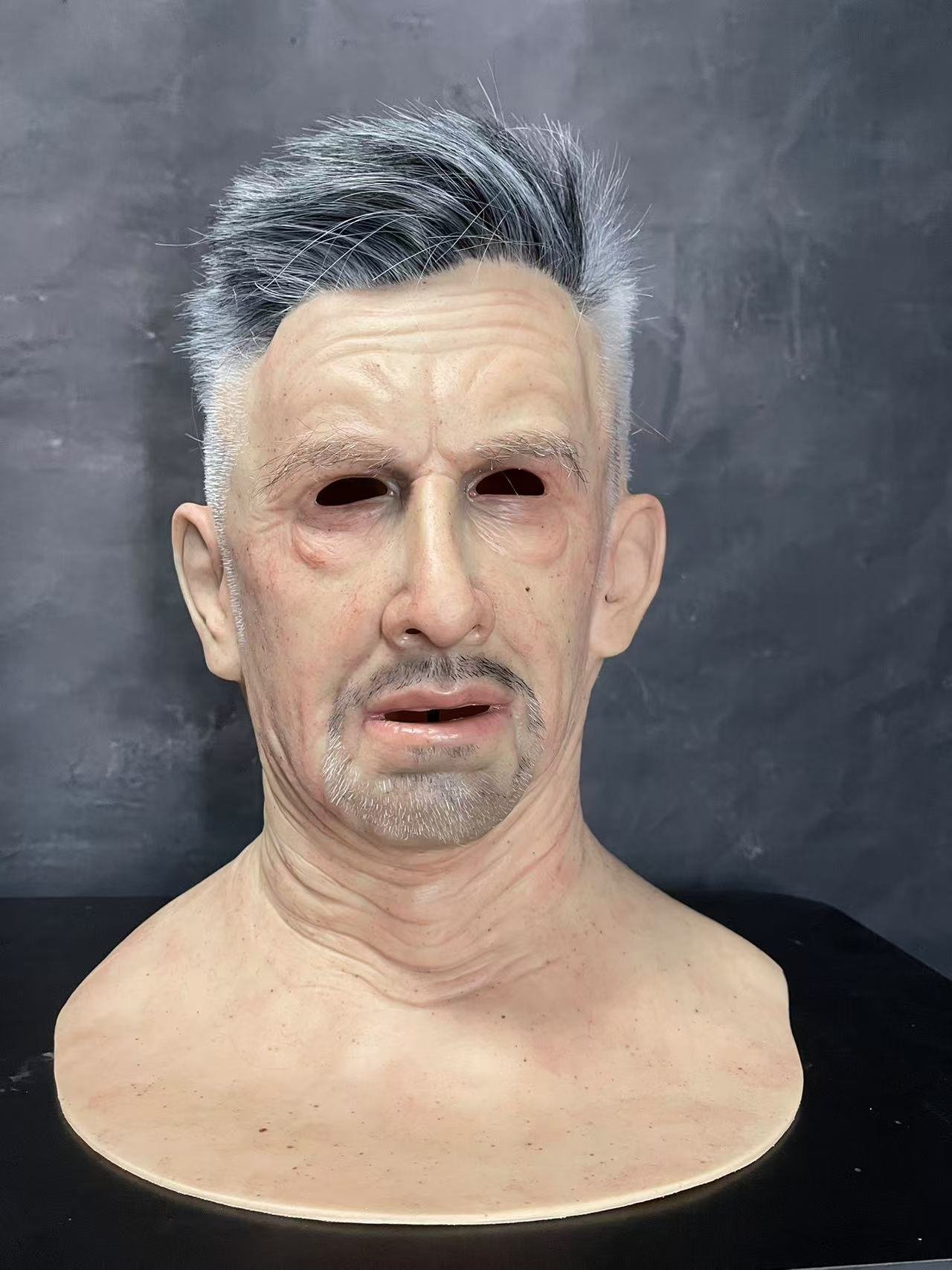 Laoyeye Silicone Mask – Realistic Male Cosplay