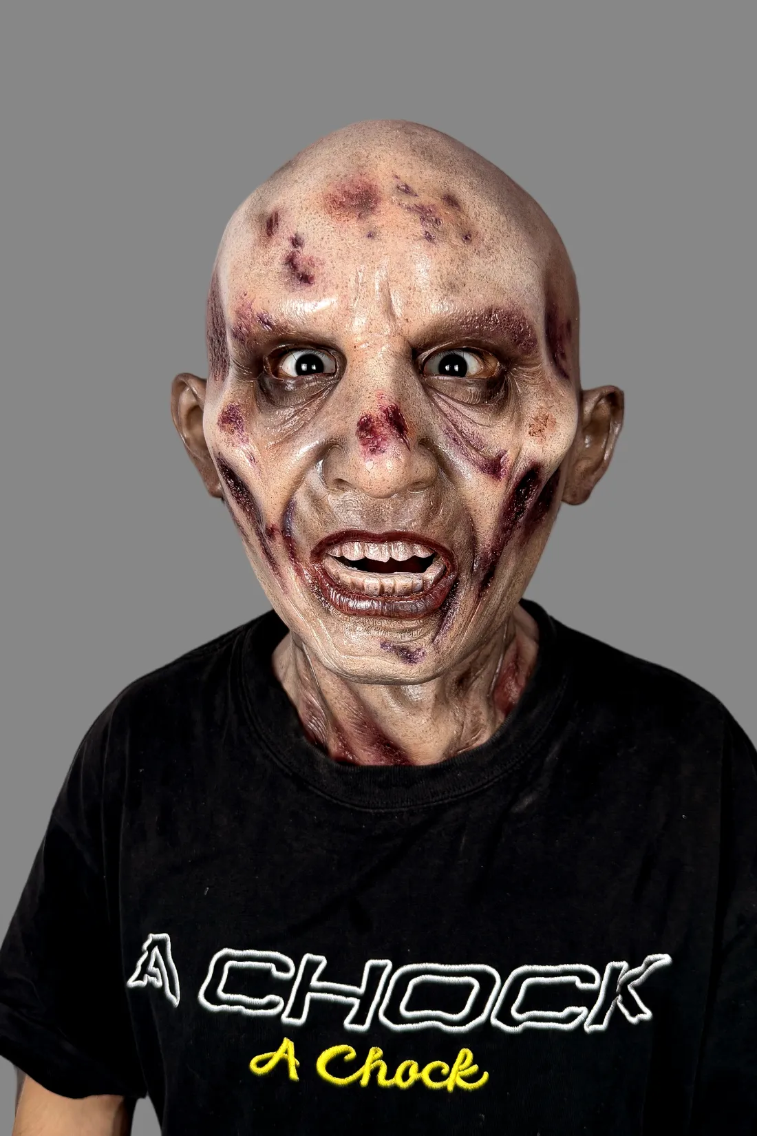 Mutant Zombie Full Head Silicone Mask – Cosplay & Halloween