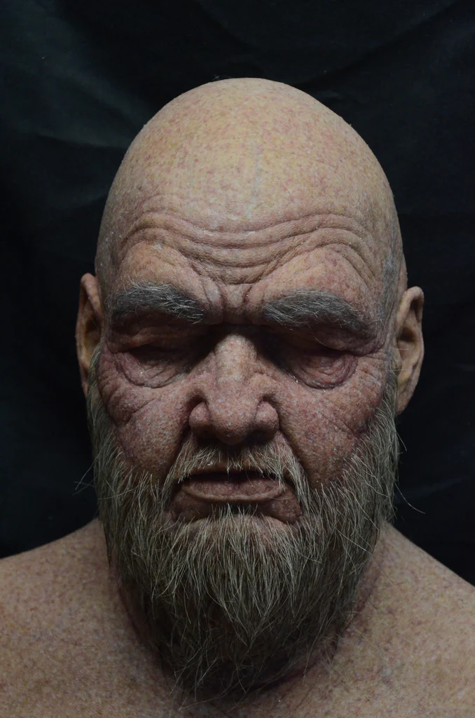 The Judge Realistic Silicone Mask – Full Head Male Cosplay & Halloween